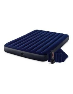 Buy 🎉 Intex Dura-Beam Classic Airbed Inflatable Mattress Queen Size ⌛
