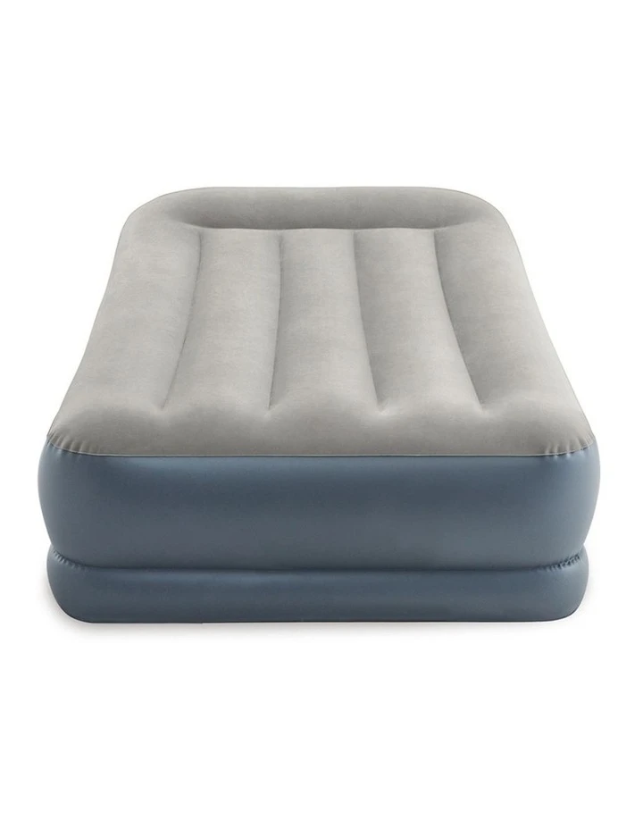 Promo โ Intex Dura-Beam Pillow Rest Mid-rise Airbed - Single Beige ๐ 2 Promo โ Intex Dura-Beam Pillow Rest Mid-rise Airbed - Single Beige ๐ - Image 2