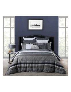 Coupon ❤️ Private Collection London Quilt Cover Set Ink 🤩