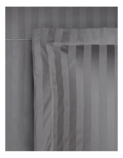 Promo ⌛ Heritage 500TC Superior Cotton Sheet Set Charcoal ❤️