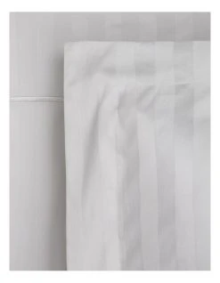 Cheap ❤️ Heritage 500TC Superior Cotton Sheet Set Silver ❤️