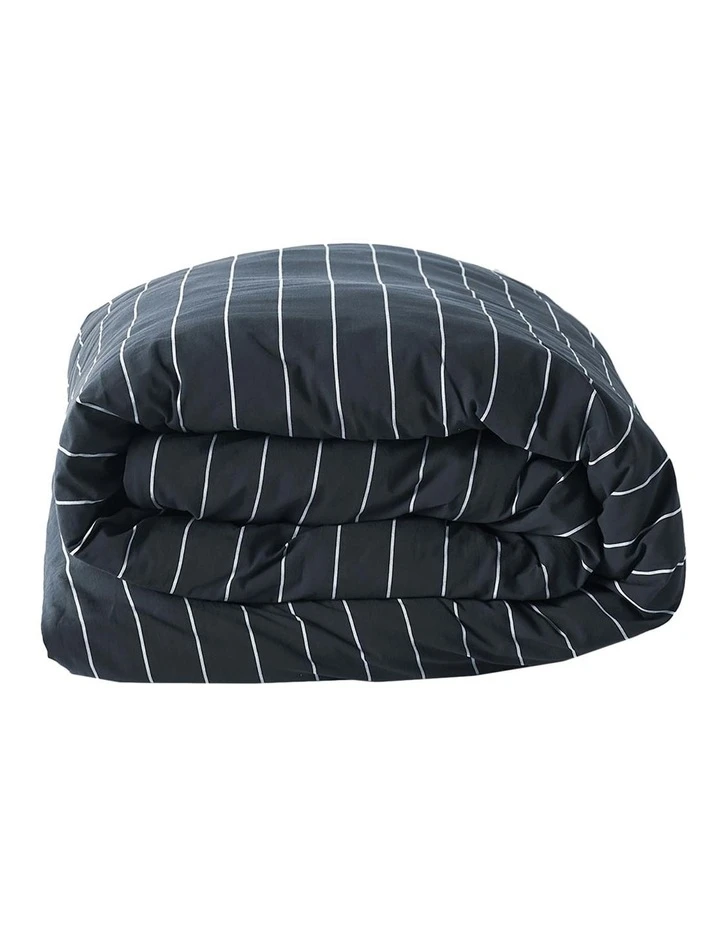 Best deal ๐ Aura Home French Stripe Bedlinen Collection in Steel ๐ 3 Best deal ๐ Aura Home French Stripe Bedlinen Collection in Steel ๐ - Image 3