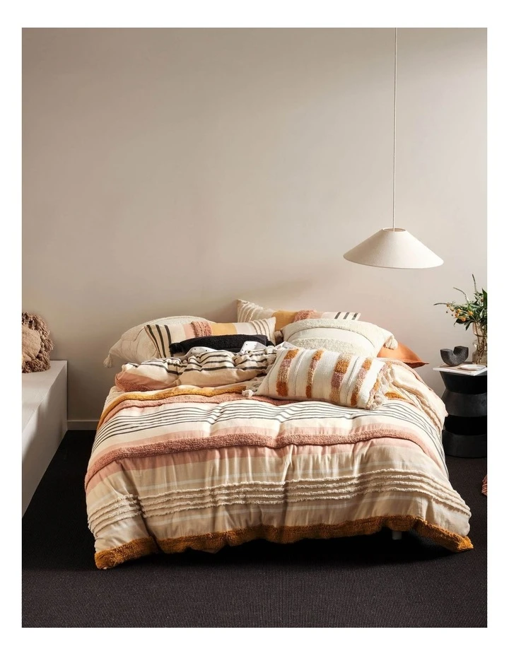 Outlet ⌛ Linen House Briony Quilt Cover Set Brandy ⌛ 1 Outlet ⌛ Linen House Briony Quilt Cover Set Brandy ⌛