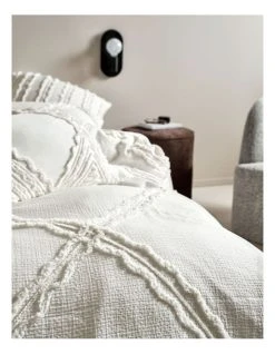 Best Pirce 🎁 Linen House Heather Quilt Cover Set White 💯 10 Best Pirce 🎁 Linen House Heather Quilt Cover Set White 💯 -Cozy Bed Store 806119300 841915090 4 720x928