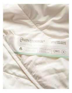 Coupon 🛒 MiniJumbuk Super Cool Australian Wool Cotton Quilt ✨ -Cozy Bed Store 807836500 5 720x928