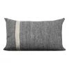 Hot Sale 🎁 Aura Home Herringbone Rectangle Cushion in Charcoal ⭐