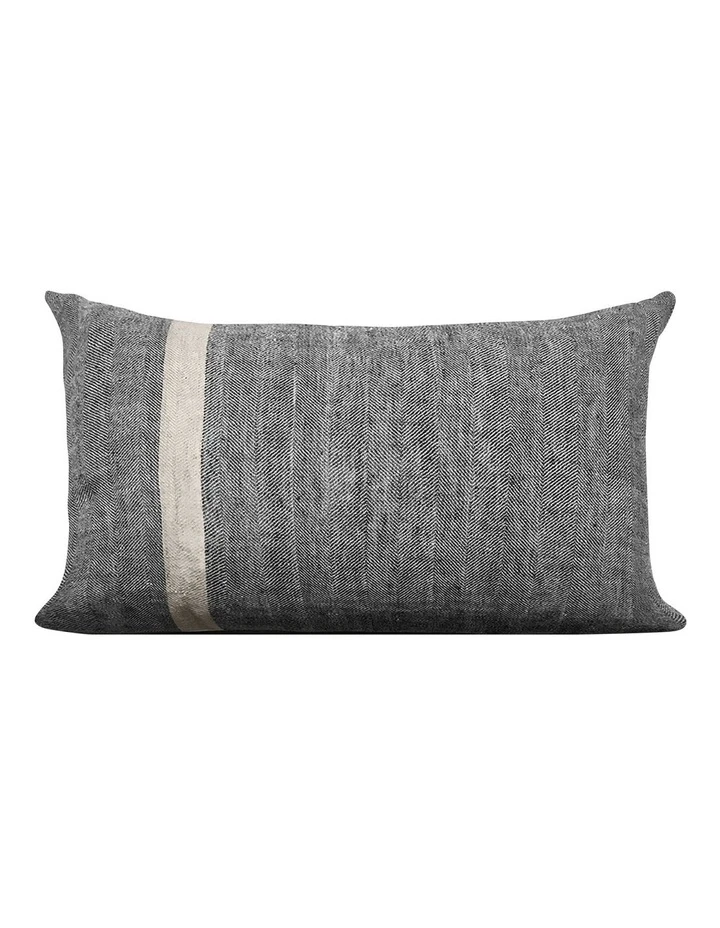 Hot Sale ๐ Aura Home Herringbone Rectangle Cushion in Charcoal โญ 1 Hot Sale ๐ Aura Home Herringbone Rectangle Cushion in Charcoal โญ