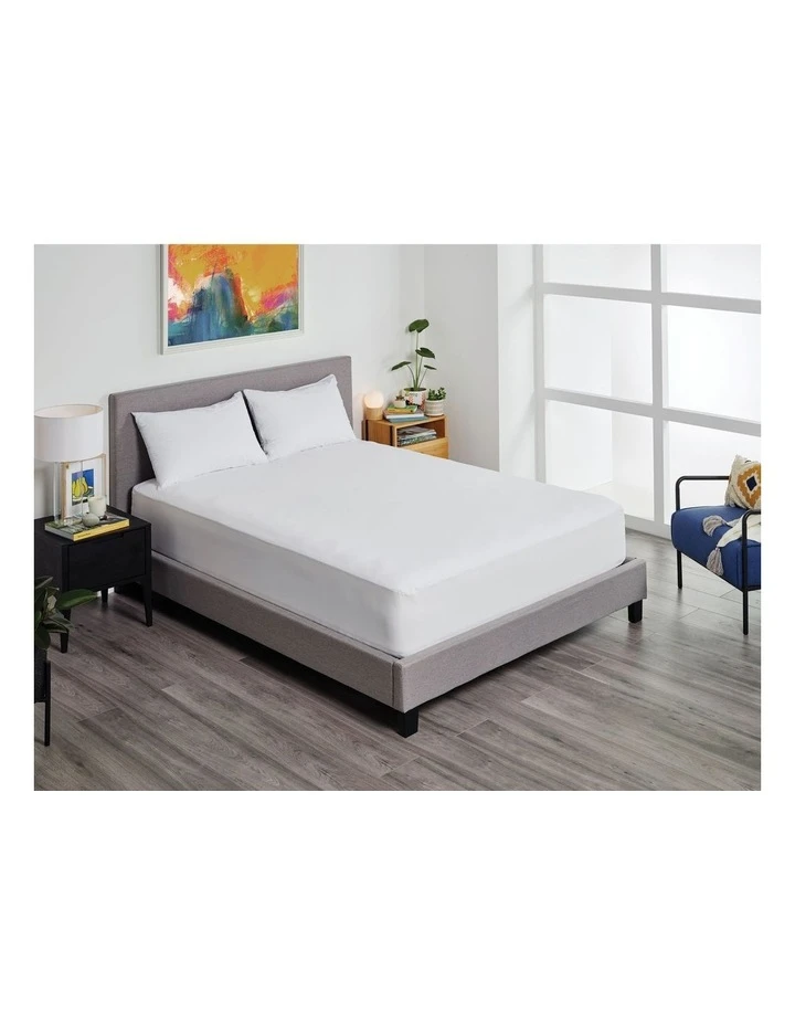 Cheapest π Protect-A-Bed Halycon Bamboo Jersey Waterproof Fitted Mattress Protector White π 2 Cheapest π Protect-A-Bed Halycon Bamboo Jersey Waterproof Fitted Mattress Protector White π - Image 2