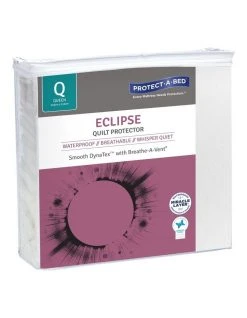 Wholesale ❤️ Protect-A-Bed Eclipse Smooth Dynatex Waterproof Quilt Protector White 👍