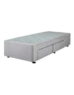 Flash Sale 🧨 Sealy Space Saver Left Hand 2 Drawer Base Silver Matrix ❤️ -Cozy Bed Store 817960600 2 720x928