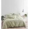 Cheapest ✔️ Linen House Deluxe Waffle Quilt Cover Set Green 🌟