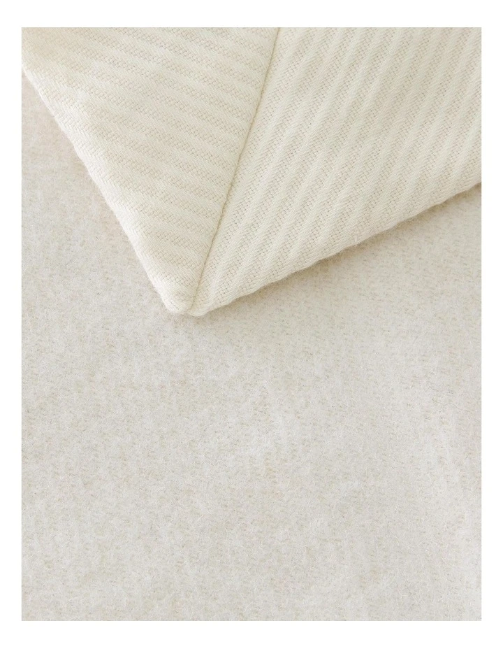 Discount ❤️ Sheridan Classic Wool Blanket in Alabaster 💯 3 Discount ❤️ Sheridan Classic Wool Blanket in Alabaster 💯 - Image 3