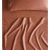 Cheapest ✔️ Sheridan Tencel Lyocell Fibre & Cotton Sheet Set Collection in Redwood 👏