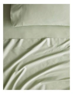 Coupon 🤩 Sheridan Egyptian Blend 600TC Sateen Sheet Set Collection in Whisper Green 😉