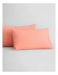 Promo ✔️ Sheridan Onslo Bedsheet Collection in Coral Glow 👍 -Cozy Bed Store 825262390 3 720x928