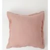 Buy ✔️ Heritage Hilltop Flanged Linen 50X50cm Cushion Rose Pink ⌛