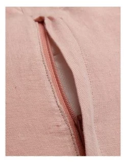 Buy ✔️ Heritage Hilltop Flanged Linen 50X50cm Cushion Rose Pink ⌛ -Cozy Bed Store 832495510 4 720x928