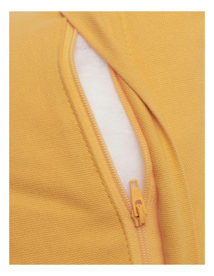 Hot Sale 🥰 Vue Nuevo Woven Striped Breakfast Cushion in Yellow 👍 4 Hot Sale 🥰 Vue Nuevo Woven Striped Breakfast Cushion in Yellow 👍 - Image 4