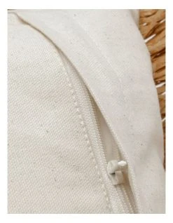 Buy 🎉 Australian House & Garden Coorabell Raffia & Cotton With Fringe Cushion Natural ✔️ -Cozy Bed Store 832962070 4 720x928