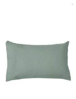 Deals 🛒 Australian House & Garden Sandy Cape Washed Belgian Linen Sheet Set Eucalyptus 🧨 -Cozy Bed Store 832966930 832966390 3 1 720x928