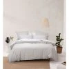 Top 10 🎁 Linen House Nara 400TC Bamboo Cotton Quilt Cover Set Silver 😉