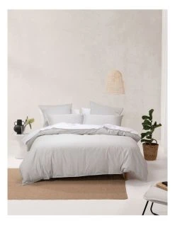 Top 10 ๐ Linen House Nara 400TC Bamboo Cotton Quilt Cover Set Silver ๐