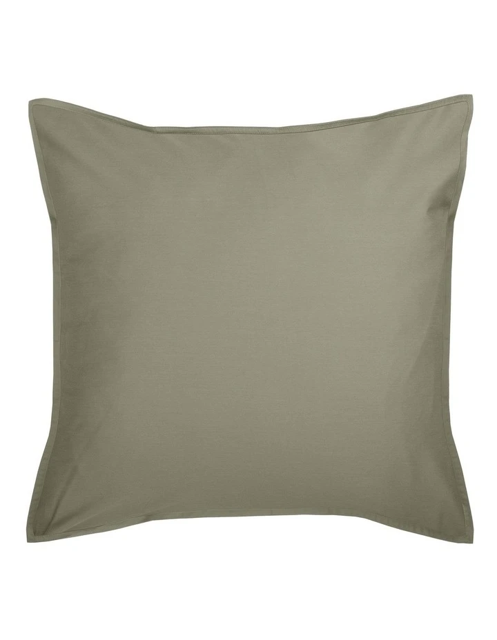 Hot Sale ❤️ Linen House Nara 400TC Bamboo Cotton Quilt Cover Set Moss ⭐ 4 Hot Sale ❤️ Linen House Nara 400TC Bamboo Cotton Quilt Cover Set Moss ⭐ - Image 4