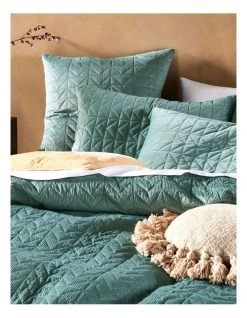 Best reviews of 🤩 Linen House Bridgerton Quilt Cover Set Surf 😍 -Cozy Bed Store 833856310 2 720x928