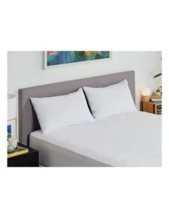 Cheapest 💯 Protect-A-Bed Aurora Tencel Waterproof Fitted Pillow Protector White 🎉