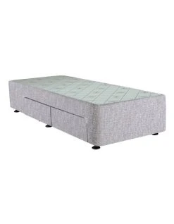 Deals โค๏ธ Sealy Space Saver Left Hand 2 Drawer Base Grey Matrix โ