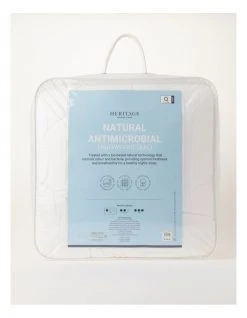 Best reviews of ✔️ Heritage Natural Antimicrobial Quilt White 🧨