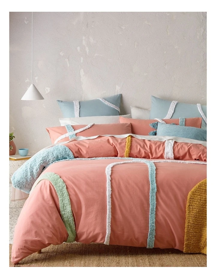 Budget โ๏ธ Vue Dumes Tufted Cotton Quilt Cover Set Pink Clay ๐ฅฐ 1 Budget โ๏ธ Vue Dumes Tufted Cotton Quilt Cover Set Pink Clay ๐ฅฐ