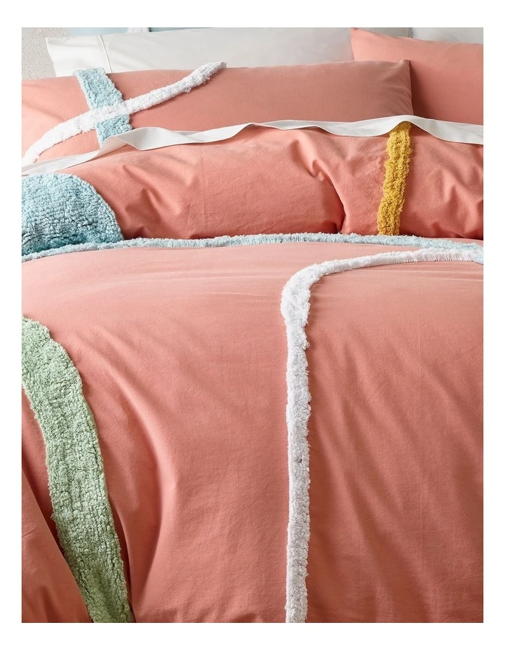 Budget โ๏ธ Vue Dumes Tufted Cotton Quilt Cover Set Pink Clay ๐ฅฐ 2 Budget โ๏ธ Vue Dumes Tufted Cotton Quilt Cover Set Pink Clay ๐ฅฐ - Image 2