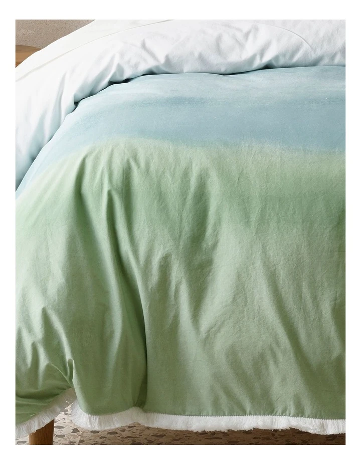 Outlet ๐งจ Vue Skyler Washed Cotton Quilt Cover Set Sage ๐ 2 Outlet ๐งจ Vue Skyler Washed Cotton Quilt Cover Set Sage ๐ - Image 2