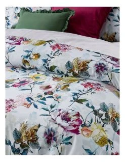 Flash Sale ✨ Heritage Madelyn Textured Cotton Quilt Cover Set Multicolour ⭐ -Cozy Bed Store 836273890 3 720x928