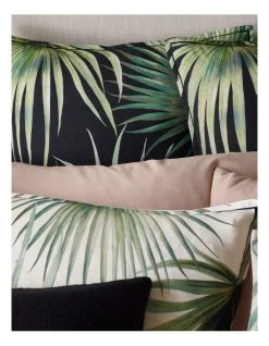 Best deal ✔️ Darren Palmer Nassau Bamboo/Linen Quilt Cover Set in Green ✔️ -Cozy Bed Store 838032580 3 720x928