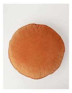 Flash Sale 🥰 Beau & Bonnie Velvet Round Cushion Orange ❤️