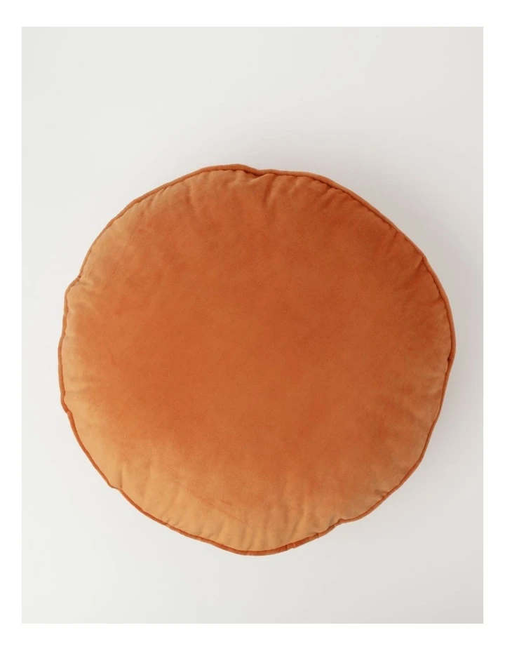 Flash Sale 🥰 Beau & Bonnie Velvet Round Cushion Orange ❤️ 1 Flash Sale 🥰 Beau & Bonnie Velvet Round Cushion Orange ❤️