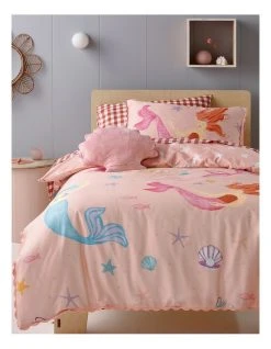 Best reviews of 😉 Milkshake Mystical Mermaid Cotton Quilt Cover Set Pink 😀