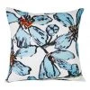 Budget ⌛ Bromley Flowers Cushion Blue 🌟
