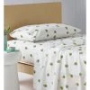 Cheapest ⌛ Milkshake Avo Cuddle Cotton Sheet Set Green 😀