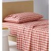 Wholesale ✨ Milkshake Gingham Cotton Sheet Set Pink ⌛