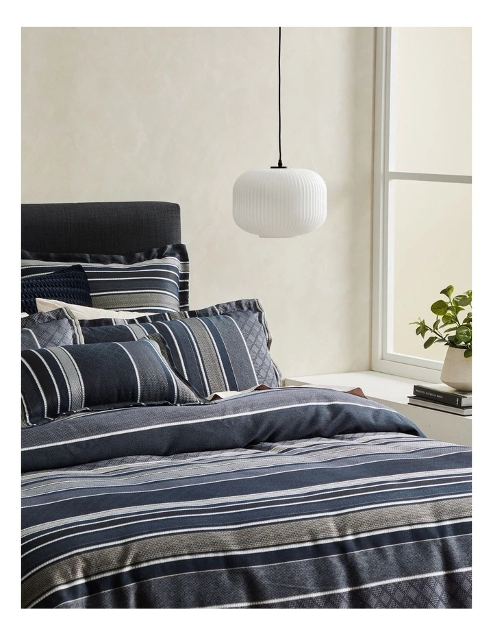 Deals ๐ Private Collection Detroit Quilt Cover Set Navy โจ 2 Deals ๐ Private Collection Detroit Quilt Cover Set Navy โจ - Image 2