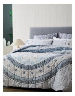Budget ๐ Private Collection Olani Quilt Cover Set Blue โจ 7 Budget ๐ Private Collection Olani Quilt Cover Set Blue โจ -Cozy Bed Store 839119870 3 720x928