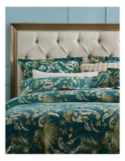 Cheap 😍 Private Collection Malucca Quilt Cover Set Forest 🌟 -Cozy Bed Store 839120050 3 720x928