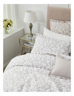 Best deal ⌛ Private Collection Marina Quilt Cover Set Linen 🎁 -Cozy Bed Store 839120410 4 720x928