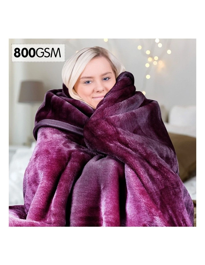 Best Sale ✨ Laura Hill 220 X 240cm Mink Blanket Double Sided Queen Soft Plush Bed Faux Throw Rug 800gsm 💯 2 Best Sale ✨ Laura Hill 220 X 240cm Mink Blanket Double Sided Queen Soft Plush Bed Faux Throw Rug 800gsm 💯 - Image 2