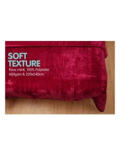 Cheap 👏 Laura Hill Mink Blanket Double Sided Queen Size Soft Plush Bed Faux Throw Rug 220 X 240cm 🌟 -Cozy Bed Store 840050200 3 720x928