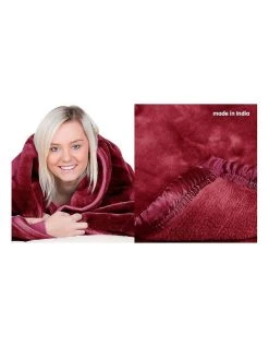 Cheap 👏 Laura Hill Mink Blanket Double Sided Queen Size Soft Plush Bed Faux Throw Rug 220 X 240cm 🌟 -Cozy Bed Store 840050200 6 720x928