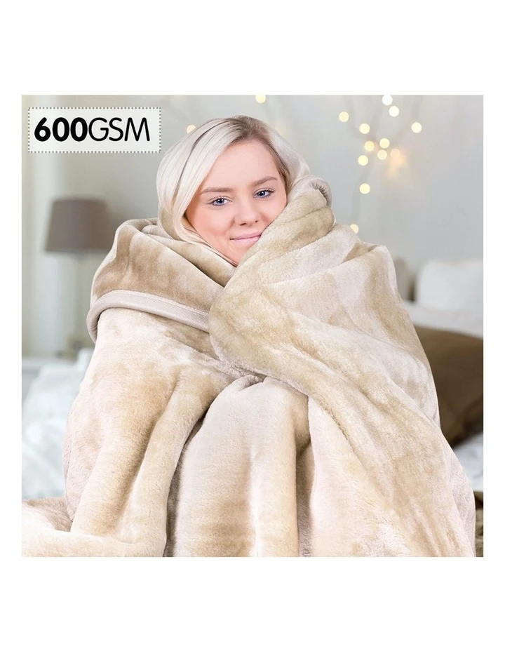 New ๐ฅ Klika Mink Blanket Double Sided Queen Size Soft Plush Bed Faux Throw Rug 220 X 240cm ๐ฏ 2 New ๐ฅ Klika Mink Blanket Double Sided Queen Size Soft Plush Bed Faux Throw Rug 220 X 240cm ๐ฏ - Image 2